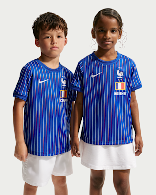 France x Jacquemus Kids' Short-Sleeve Soccer Top. Nike.com